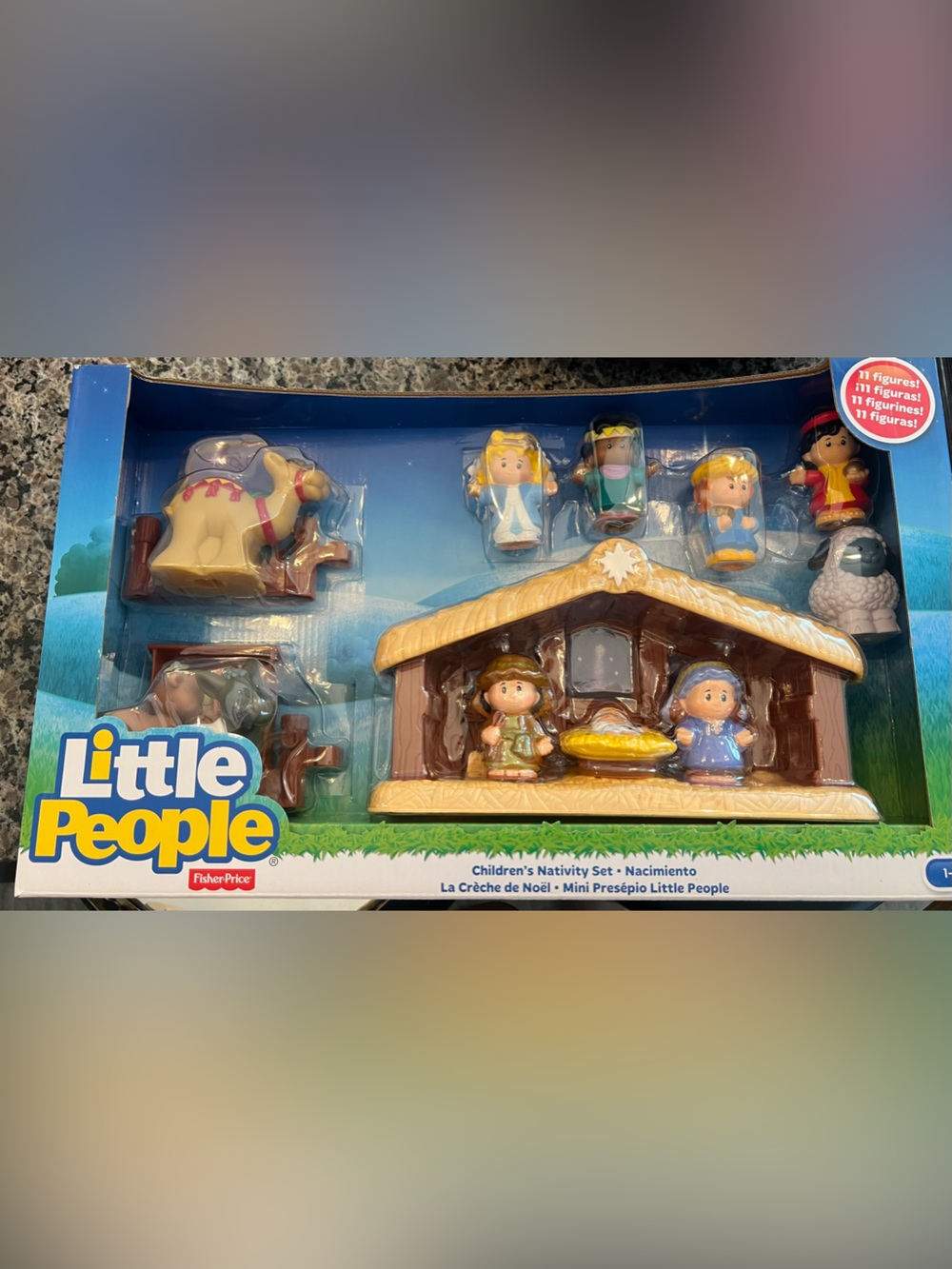 Fisher-Price Little People Nativity Set - 11 figures + 3 props NEW 🎄✝️⛪️